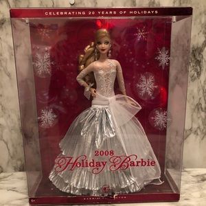 Mattel Holiday Barbie 2008